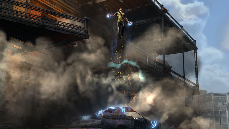 Illustration for article titled See Infamous 2's New Old Cole, Down To The Pore